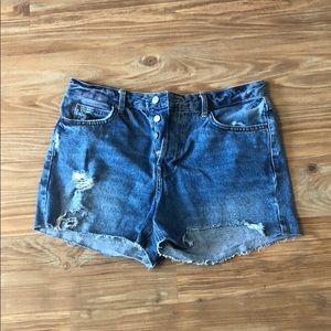 Topshop Denim Shorts